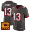 Mike Evans Tampa Bay Buccaneers Pewter Vapor Limited Jersey - All Stitched
