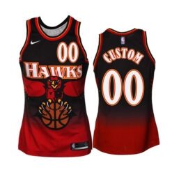 Atlanta Hawks Retro Edition Custom Jersey - All Stitched