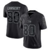 Steve Largent Seattle Seahawks Black RFLCTV Limited Jersey - All Stitched