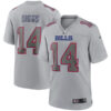 Stefon Diggs Buffalo Bills Gray Atmosphere Fashion Game Jersey - All Stitched