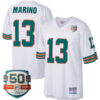 Dan Marino Miami Dolphins White Legacy Jersey - All Stitched