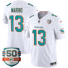 Dan Marino Miami Dolphins White Vapor F.U.S.E Limited Jersey - All Stitched