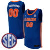 Florida Gators College Basketball Alumni Limited Royal Custom Jersey - All Stitched