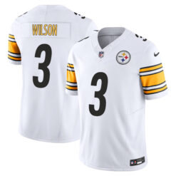 Russell Wilson Pittsburgh Steelers White Vapor F.U.S.E Limited Jersey - All Stitched