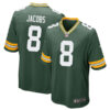 Josh Jacobs Green Bay Packers Green Game Jersey - All Stitched