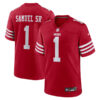 Deebo Samuel Sr. San Francisco 49ers Home Team Color Scarlet Game Jersey - All Stitched