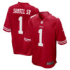 Deebo Samuel Sr. San Francisco 49ers Scarlet Home Game Jersey - All Stitched