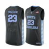 Micheal Jordan North Carolina Tar Heels College Basketball Black Jersey - All Stitched
