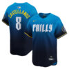 Nick Castellanos Philadelphia Phillies 2024 Blue City Connect "Philly" Limited Jersey - All Stitched