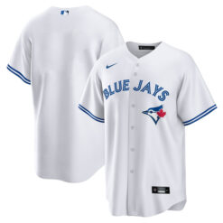 Alternative view of Toronto Blue Jays White Team Jersey - All Stitched