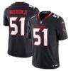 Will Anderson Jr. Houston Texans Navy Vapor F.U.S.E Limited Jersey - All Stitched