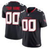 Houston Texans Navy Custom Vapor F.U.S.E Limited Jersey - All Stitched