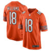 Caleb Williams Chicago Bears Orange Game Jersey - All Stitched