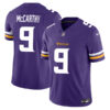 J.J. McCarthy Minnesota Vikings Purple Vapor F.U.S.E Limited Jersey - All Stitched