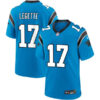 Xavier Legette Carolina Panthers Blue Game Jersey - All Stitched