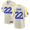 Blake Corum Los Angeles Rams Bone Game Jersey - All Stitched