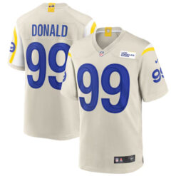Aaron Donald Los Angeles Rams Bone Game Jersey - All Stitched
