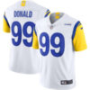 Aaron Donald Los Angeles Rams White Vapor Limited Jersey - All Stitched