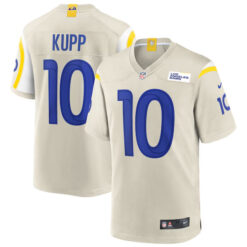 Cooper Kupp Los Angeles Rams Bone Game Jersey - All Stitched
