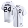 Miguel Cabrera Detroit Tigers White Limited Stitched Jersey