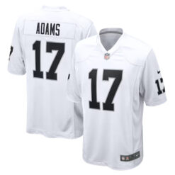 Davante Adams Las Vegas Raiders White Game Jersey - All Stitched