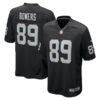 Brock Bowers Las Vegas Raiders Black Game Jersey - All Stitched