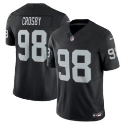 Maxx Crosby Las Vegas Raiders Black Vapor F.U.S.E Limited Jersey - All Stitched