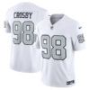 Maxx Crosby Las Vegas Raiders White Alternate Vapor F.U.S.E Limited Jersey - All Stitched