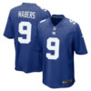 Malik Nabers New York Giants Royal Game Stitched Jersey