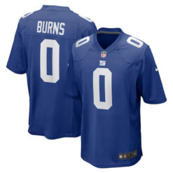 Brian Burns New York Giants Royal Game Stitched Jersey