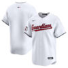 Cleveland Guardians White Stitched Limited Jersey