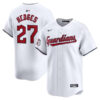 Austin Hedges Cleveland Guardians White Stitched Limited Jersey