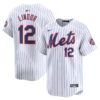 Francisco Lindor New York Mets White Limited Jersey - All Stitched