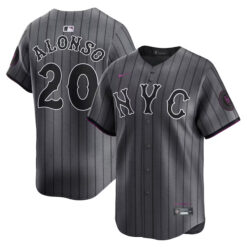 Pete Alonso NY Mets 2024 City Connect Stitched Jersey