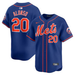 Pete Alonso New York Mets Royal Blue Limited Jersey - All Stitched