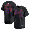 Pete Alonso New York Mets Black Limited Jersey - All Stitched
