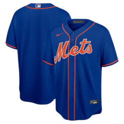 New York Mets Royal Blue Alternate Jersey - All Stitched