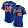New York Mets Royal Alternate Custom Jersey - All Stitched