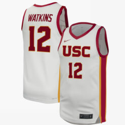 JuJu Watkins USC Trojans 2023/24 White Jersey - All Stitched