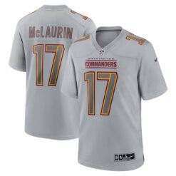 Terry McLaurin Washington Commanders Gray Game Stitched Jersey