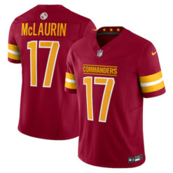 Terry McLaurin Washington Commanders Burgundy Vapor F.U.S.E Limited Stitched Jersey