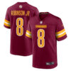 brian robinson jr washington commanders game jersey all stitched burgundy
