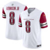 brian robinson jr washington commanders vapor fuse limited jersey all stitched white