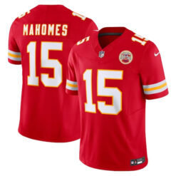 Patrick Mahomes Kansas City Chiefs Red Vapor F.U.S.E Limited Jersey - All Stitched