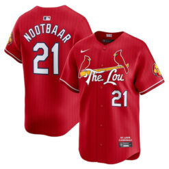Lars Nootbaar St. Louis Cardinals 2024 City Connect Jersey - All Stitched
