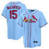 Tim McCarver St. Louis Cardinals Light Blue Stitched Jersey
