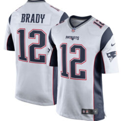 Tom Brady New England Patriots Game Stitched Jersey - White
