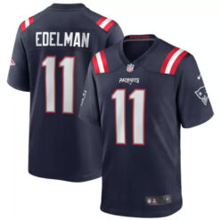 Julian Edelman New England Patriots Game Stitched Jersey - Navy