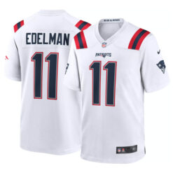 Julian Edelman New England Patriots Game Stitched Jersey - White