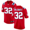 Devin McCourty New England Patriots Game Stitched Jersey - Red